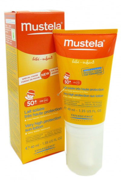 Lait solaire très haute protection / Mustela®