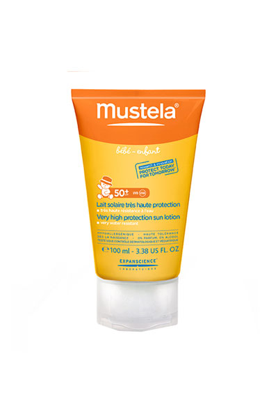 Lait solaire très haute protection / Mustela®